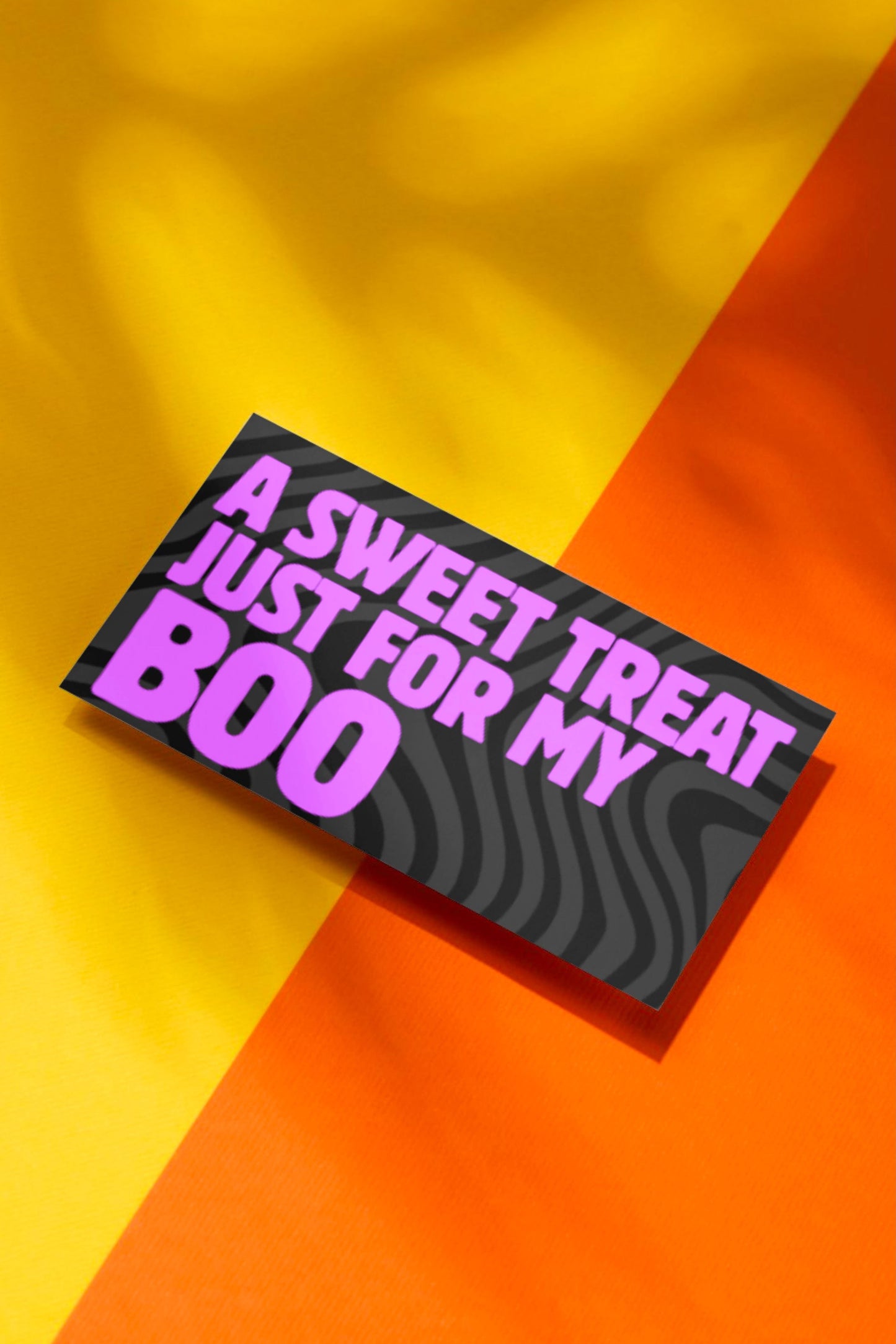 A sweet treat just for my Boo