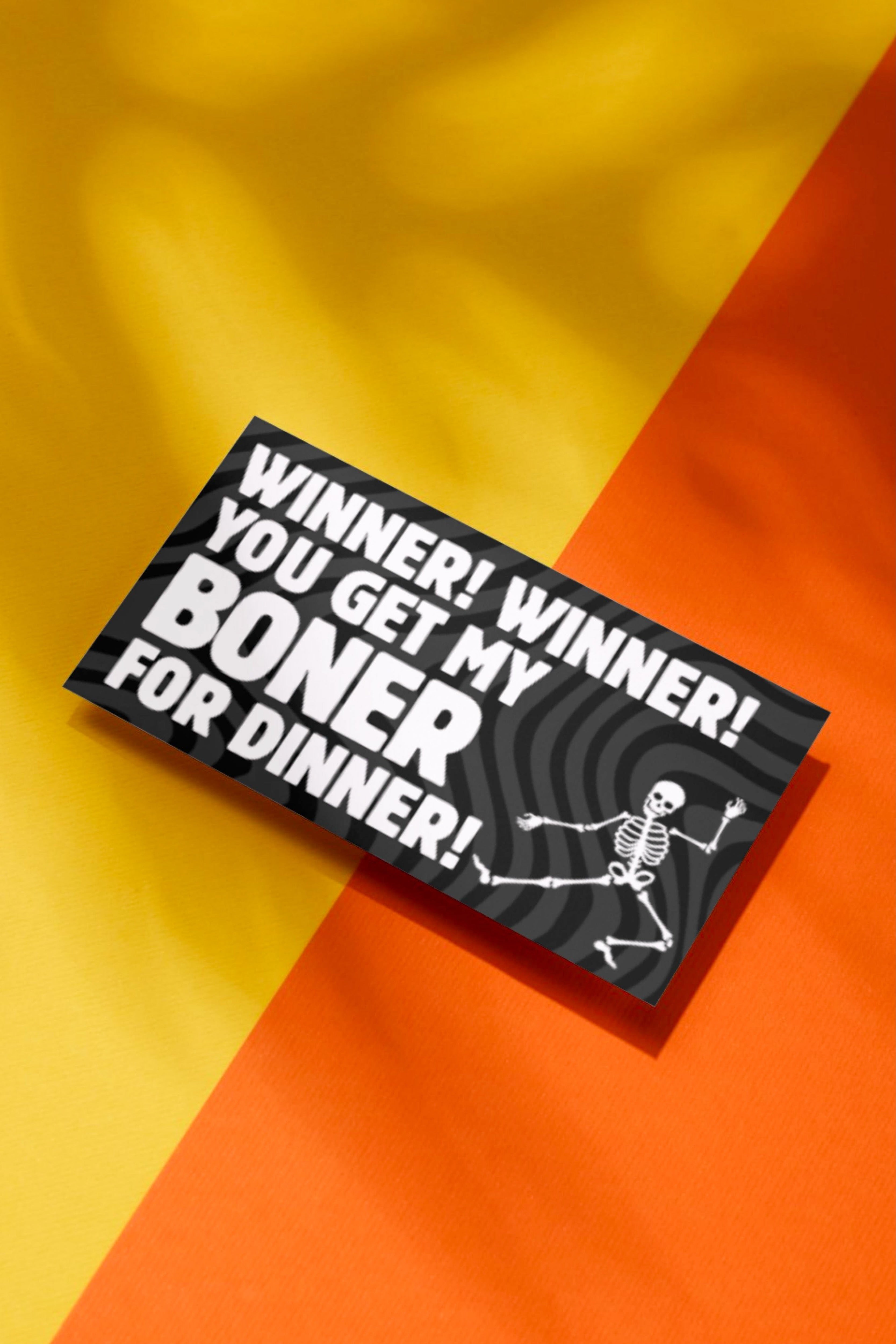 Winner winner....