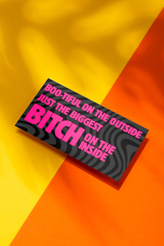 BOO - TIFUL on the outside